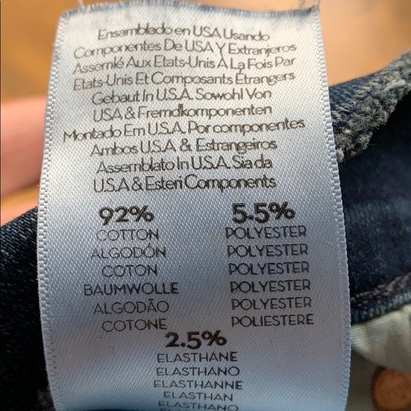 Mother Double Fray Charmer Crop - Photo Finish 26 - Picture 8 of 12